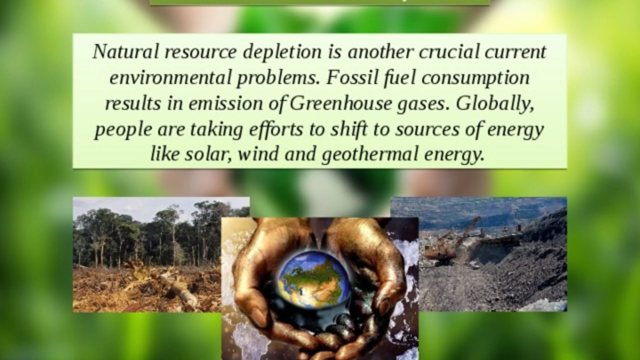 What is one of the natural resources that can cause pollution?