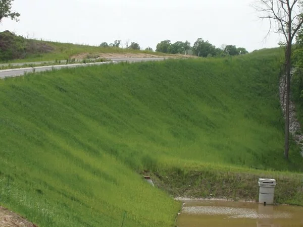 Erosion Control protection on a slope
